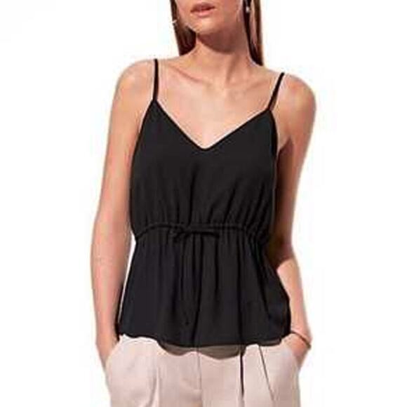 Aritzia Babaton Black Warren Camisole Size M - Picture 1 of 7